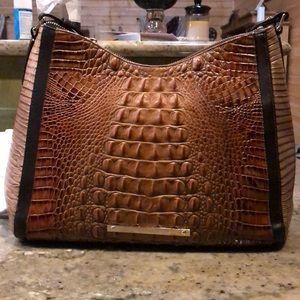 Brahmin Gracie Toasted Almond Bengal